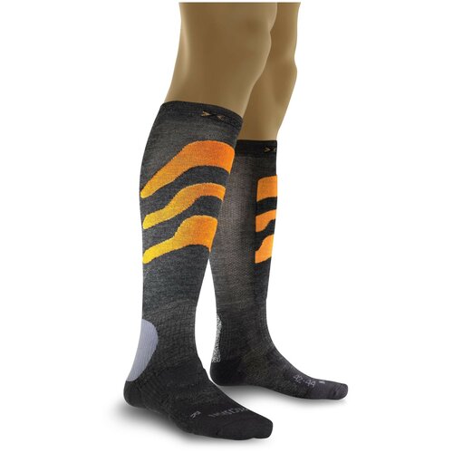 фото Носки x-socks, размер 45-47, оранжевый