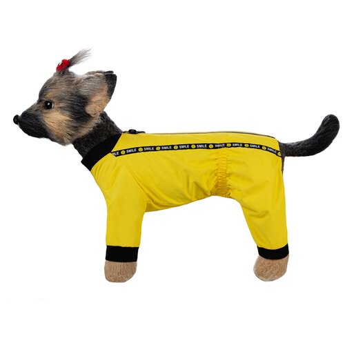фото Дождевик для собак dogmoda мартин (желтый) 2 24см