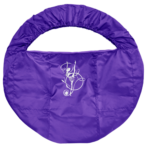 фото Чехол для гимнастического обруча универсальный l (75-80см) фиолетовый variant