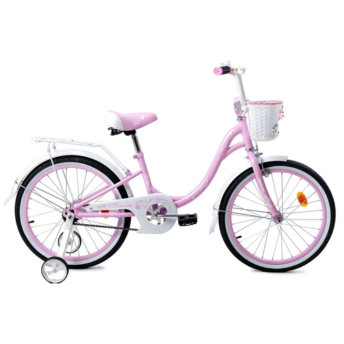 фото Велосипед детский maxxpro florina-n20-3 (розово-белый)