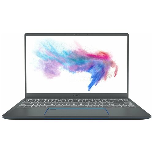 фото Ноутбук msi prestige 14 a10sc-229us 14" uhd 4k i7-10510u gtx1650 max-q 16gb ddr4 512gb nvme ssd win10pro tb3