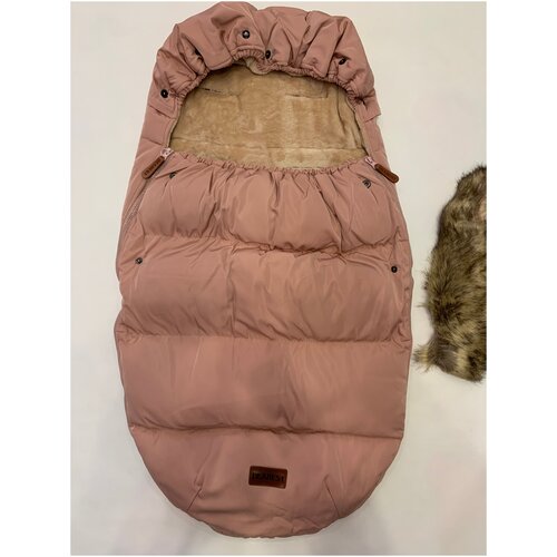 фото Спальный мешок для детей dearest розовый (ginger)