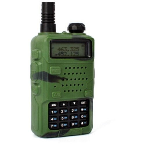 фото Резиновый чехол для рации baofeng uv-5r камуфляжный