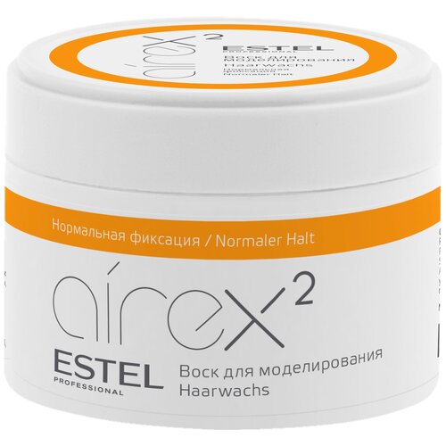Воск для моделирования волос ESTEL PROFESSIONAL ESTEL Airex нормальная фиксация, 75 мл estel эластик гель для моделирования нормальная фиксация 75 мл estel airex