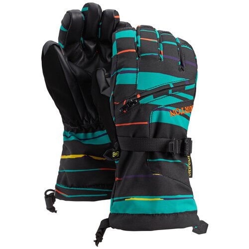 фото Перчатки burton kids vent gloves размер l, true black scribble