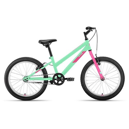 фото Велосипед 20 forward altair mtb ht low (1-ск.) 2022 (рама 10.5) мятный/розовый