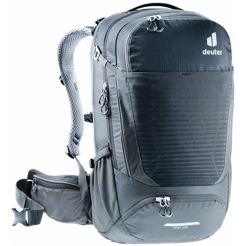 фото Рюкзак велосипедный deuter trans alpine pro 28 (цвет: black-graphite)