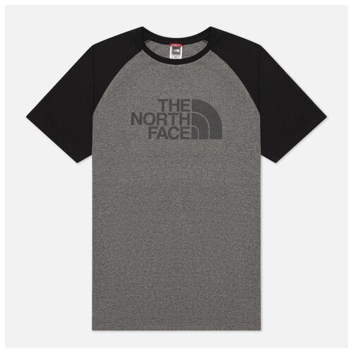 фото Футболка the north face raglan easy t937fvjbv размер s, серый