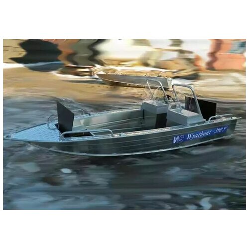 фото Моторная лодка wyatboat-390у с 2 консолями