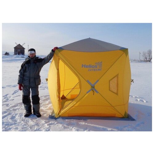 фото Палатка helios зимняя куб extreme 1,5х1,5