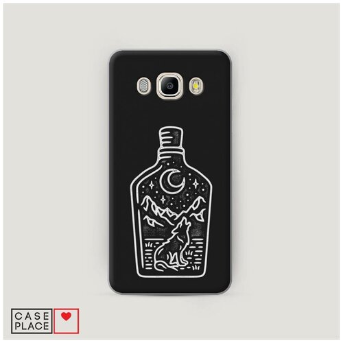 фото Чехол пластиковый samsung galaxy j5 2016 бутылка арт case place