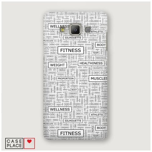 фото Чехол пластиковый samsung galaxy a3 спортивные таблички case place