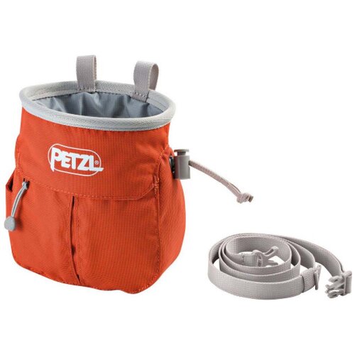 фото Мешок для магнезии petzl "sakapoche", цвет: оранжевый