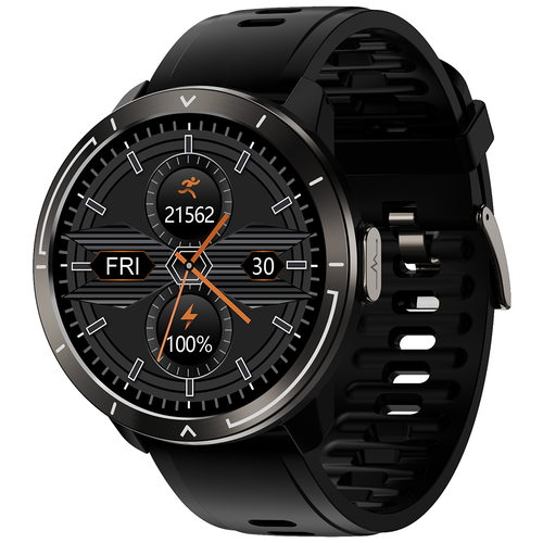 фото Часы smart watch m18plus garsline черные (ремешок черный)