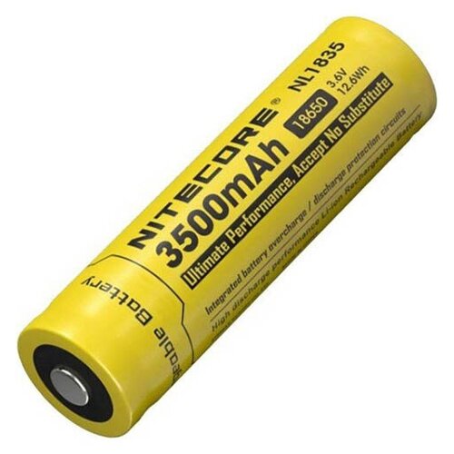 фото Аккумулятор 18650 - nitecore nl1835 li-ion 3500mah 15630