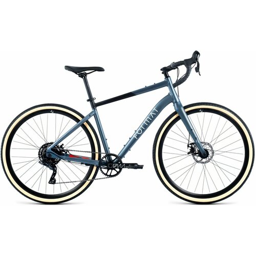 фото Гравийный велосипед format 1443 700c, 9 скоростей, рост s, синий-матовый/черный-матовый