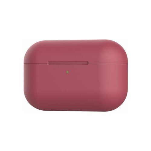 фото Чехол силиконовый eva для наушников apple airpods pro - красное вино (cbap303wr)