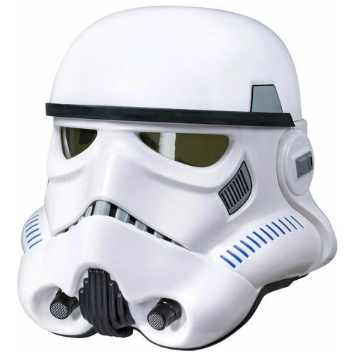 фото Электронный шлем с преобразователем голоса hasbro star wars black series: шлем имперского штурмовика (imperial stormtrooper helmet) (b9738) 35,5 см
