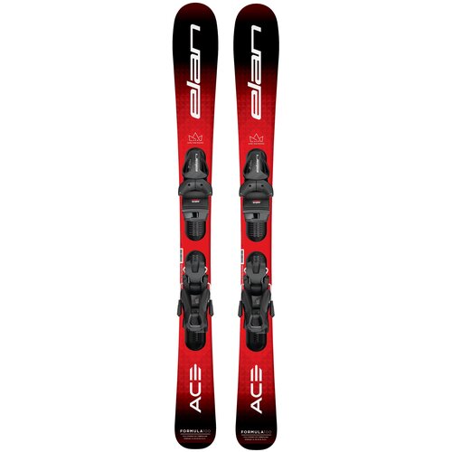 фото Горные лыжи с креплениями elan 2022-23 formula red jrs el 7.5 (см:150)