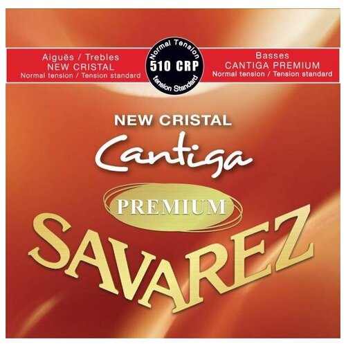 фото Струны для классической гитары 4/4 savarez 510 crp new cristal cantiga premium