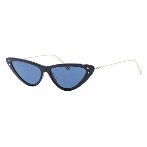 фото Солнцезащитные очки dior, кошачий глаз, с защитой от уф, для женщин, синий