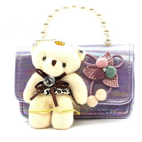 фото Женская сумка на плечо "мишка" хоу чжэньган