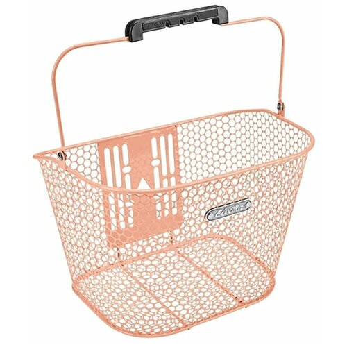 фото Велосипедная корзина electra honeycomb qr front basket blush pink