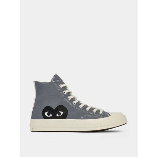 фото Кеды converse comme des garcons play chuck 70 hi, размер 36 eu, серый