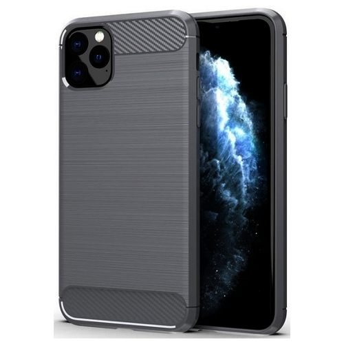фото Чехол carbon для iphone 11 pro серия карбон | серый