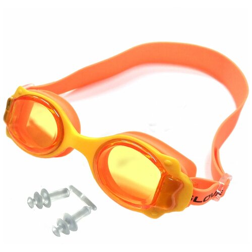 фото R18164-5 очки для плавания (оранжевые) smart athletics