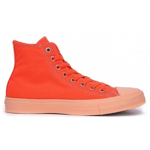 фото Кеды converse chuck taylor all star, летние, повседневные, высокие, размер 4us (36.5eu), оранжевый