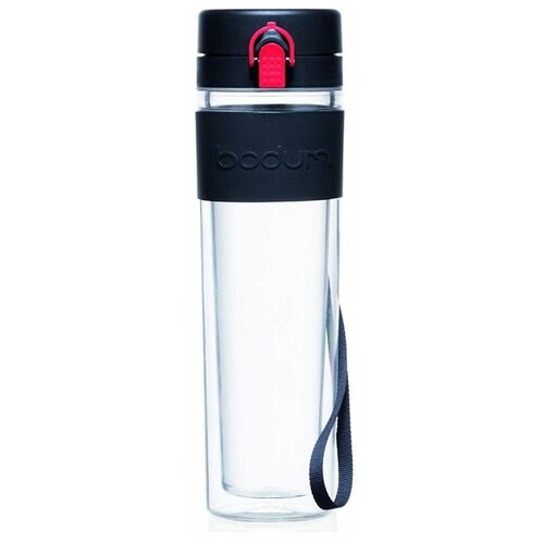 фото Бутылка для воды с двойными стенками bodum bistro, 0,5л, 11895-01btr