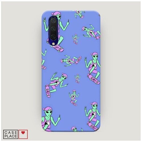 фото Чехол пластиковый xiaomi mi a3 lite ayy lmao скейтер case place