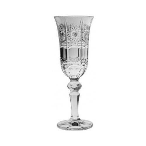 фото Набор из 6- ти фужеров для шампанского 500pk объем: 150 мл crystal bohemia