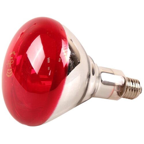 фото Лампа инфракрасная 175 bт jk lighting, e27 r125, закаленное стекло, красная