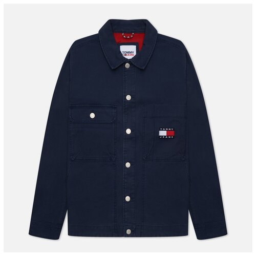 фото Мужская джинсовая куртка tommy jeans tommy badge boxy trucker