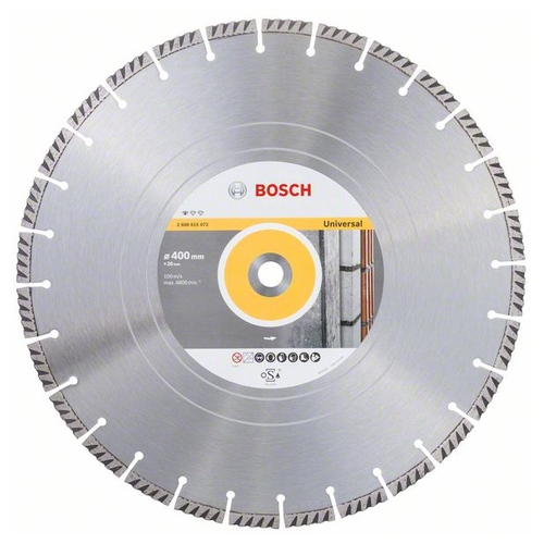 фото Алмазный диск standard for universal (400х20 мм) bosch 2608615072