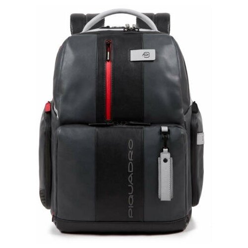 фото Рюкзак piquadro brief ca4550brbm/grn серый/черный