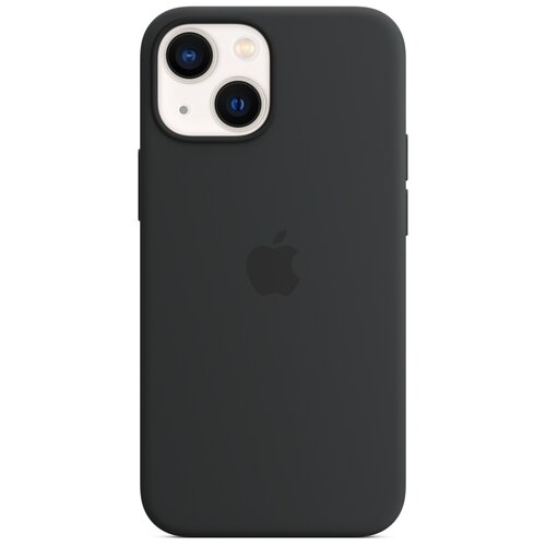 фото Чехол-накладка apple magsafe силиконовый для iphone 13 тёмная ночь