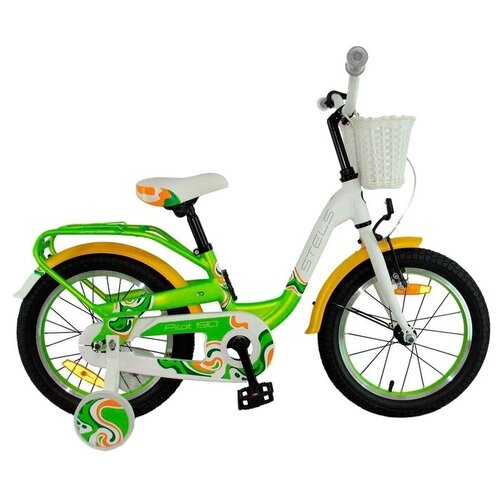 фото Детский велосипед stels pilot 190 18 v030 (2018) (lu089617/lu075260), рама 9", зеленый/желтый/белый
