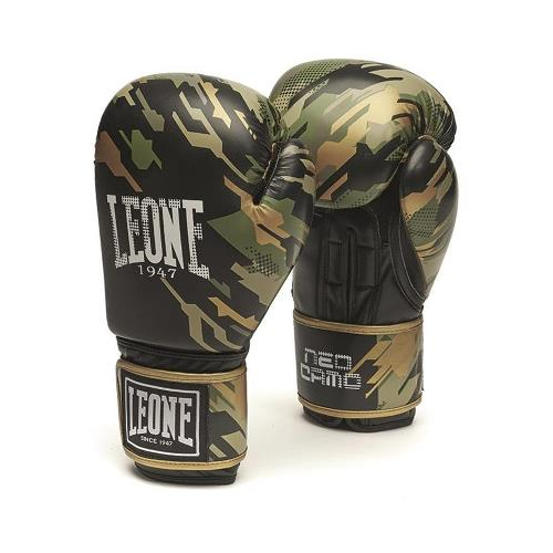 фото Боксерские перчатки leone 1947 neocamo gn305 green (14 унций)