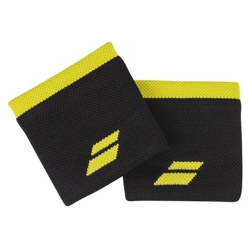 фото Напульсник babolat wristband logo x2 black/yellow 5ua1261-2015