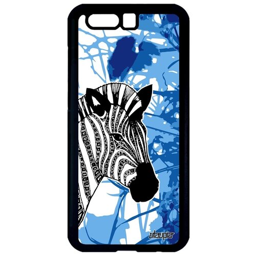 фото Противоударный чехол для // honor 9 // "зебра" дизайн африка, utaupia, голубой