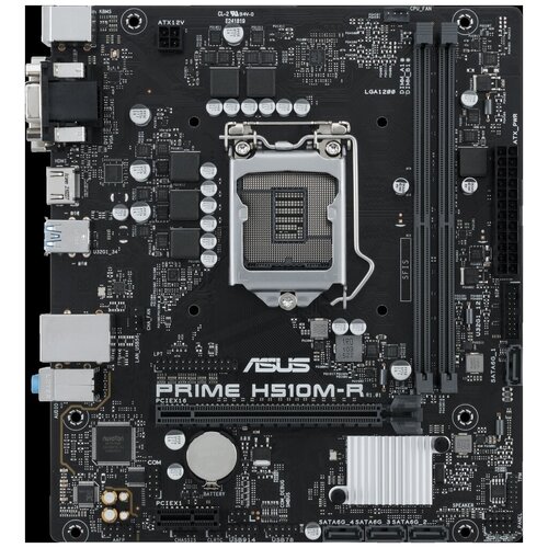 фото Материнская плата asus prime h510m-r-si