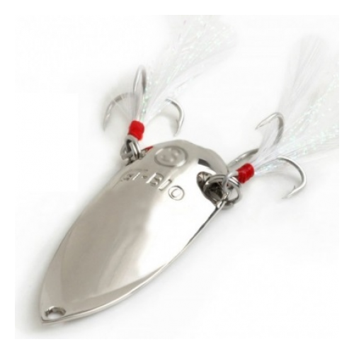 фото Gt-bio, блесна cicada spoon ii, 64мм, 30г, silver, owner