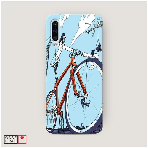 фото Чехол пластиковый samsung galaxy a50 хобби велосипед 10 case place