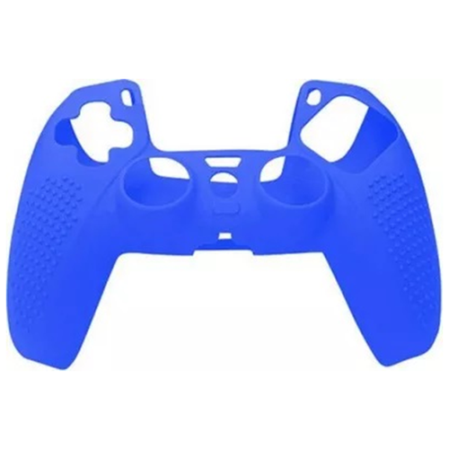 фото Силиконовый защитный чехол для геймпада ps5, силиконовый, синий dobe