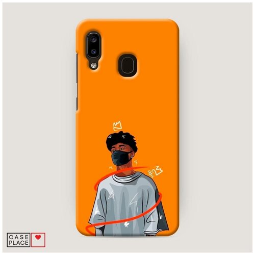 фото Чехол пластиковый samsung galaxy a30 в маске 1 case place