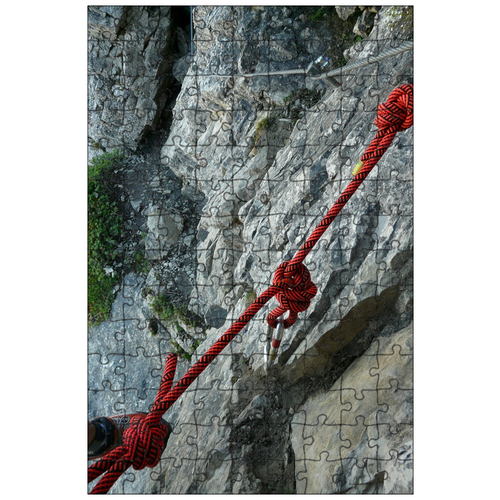 фото Магнитный пазл 27x18см."веревка, альпинистская веревка, опубликовал" на холодильник lotsprints