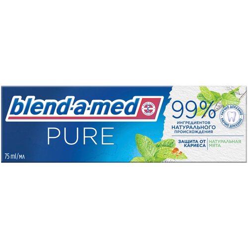 фото Зубная паста blend-a-med pure защита от кариеса, 75 мл